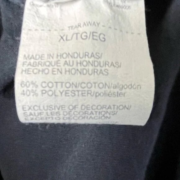 Under Armour Project Rock Shirt Men Black Gray Bull Short Sleeve Size XL - Picture 4 of 4